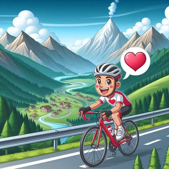 Les cyclos ont du coeur !