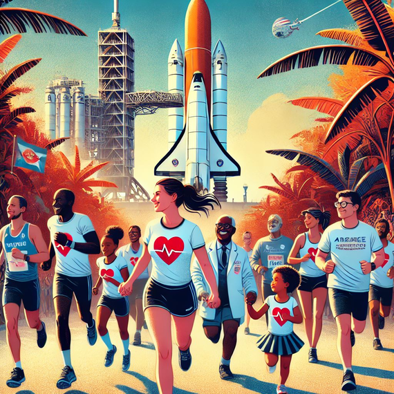 Les coureurs de l&#39;Espace