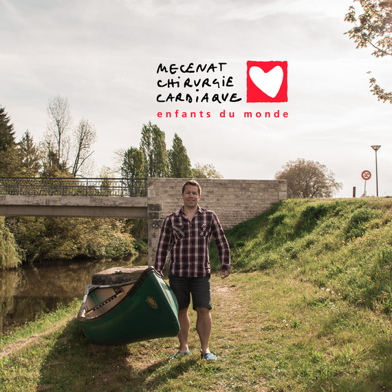 Le coeur au canoë